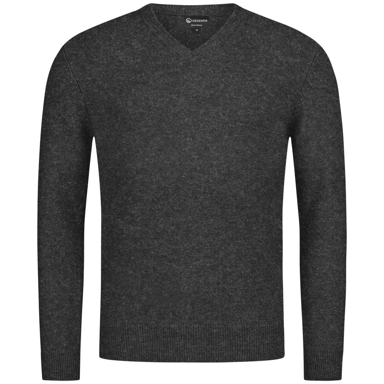 Wool Pullover V Neck Men - Image 4